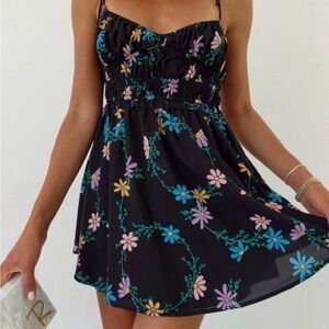 For Love & Lemons Lori Mini Dress